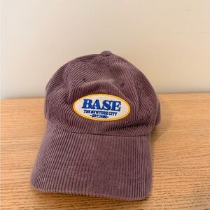 Corduroy Purple Cap